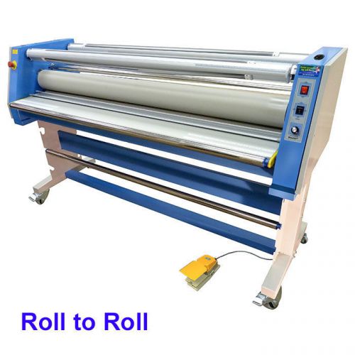 Vt-9800 (65&#034;) ustech cold roller laminator roll to roll for mounting car wrap for sale