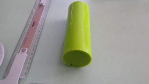 60 mm dia. x 6-1/2&#034; long urethane / polyurethane 70 a green round p/n 11575 for sale