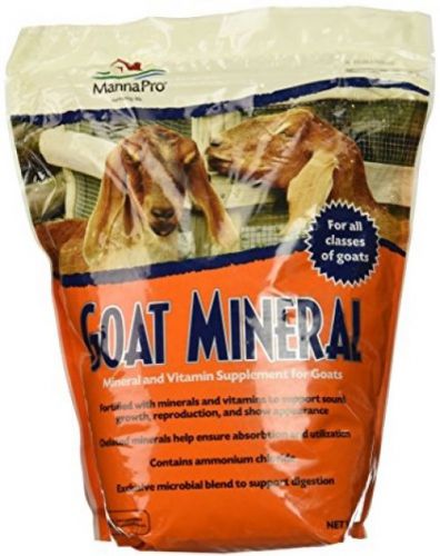 Manna pro goat mineral supplement, 8-pounds for sale