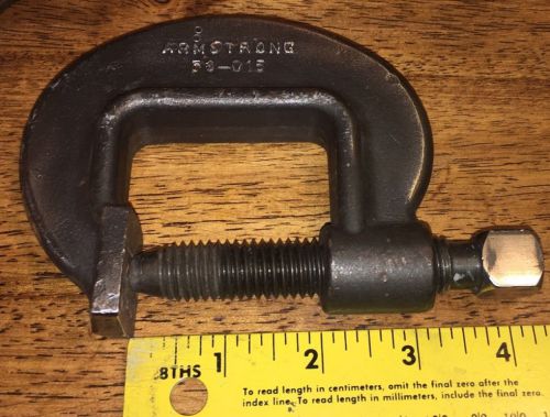 Armstrong 78-015 Heavy Duty C-Clamp USA,  Drop Forged- Nice