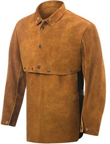 Steiner 9213-3x cape sleeve with 19-inch bib, weld-rite premium brown split for sale