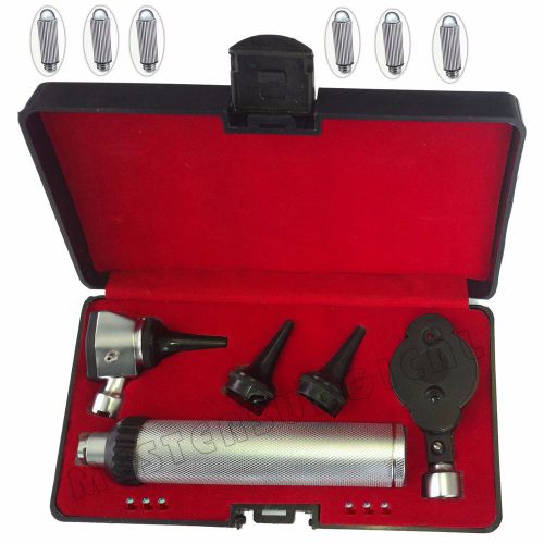 Incredible 3.2V Pro LED Otoscope &amp; Ophthalmoscope Set ENT Diagnostic, 50% OFF