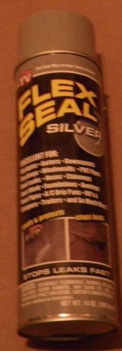 Flex seal spray liquid rubber sealant 14 ounce as seen on tv seal coating silver for sale