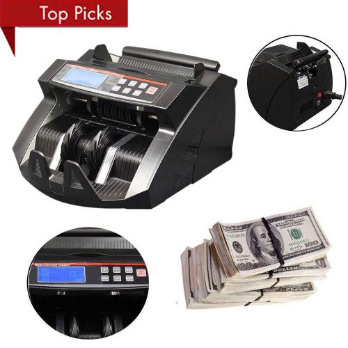 NEW! MONEY BILL CASH COUNTER BANK MACHINE CURRENCY COUNTING UV &amp; MG COUNTERFEI T