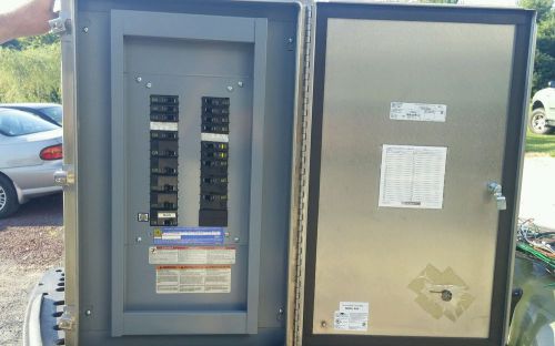 Square d breaker panel with breakers for sale
