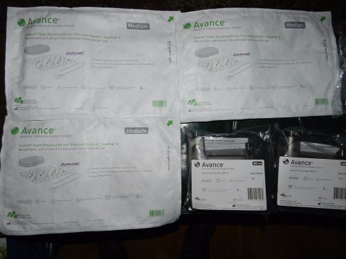 LARGE LOT OF AVANCE NEGATIVE PRESSURE WOUND THERAPY MED, TUBES, FLEX CANISTER 30