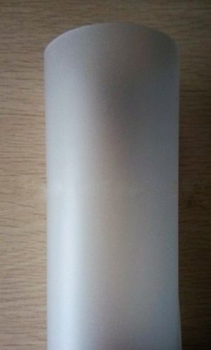 20mil Velvet/Matte Clear Lexan 8B35-V2 Polycarb Film Roll .020&#034; x 48&#034; x 50ft