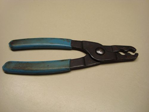 Blue Handle Crimper Tool 6 1/8 Vintage #58 &amp; #59