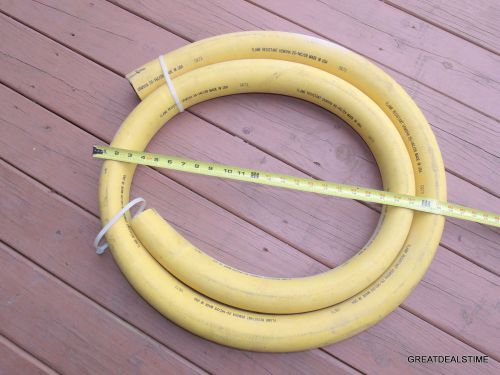 Goodyear flame resistant hydraulic hose 10&#039; 10.5 ft. 2&#034; 500 psi for sale