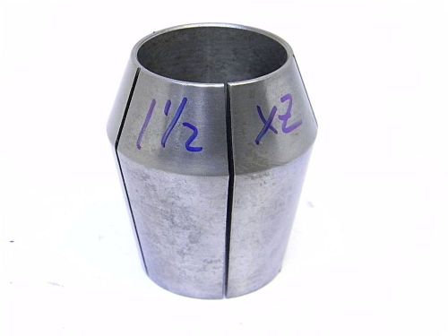 USED UNIVERSAL ENGINEERING 1-1/2&#034; DOUBLE TAPER &#034;XZ&#034; COLLET 1.50&#034;