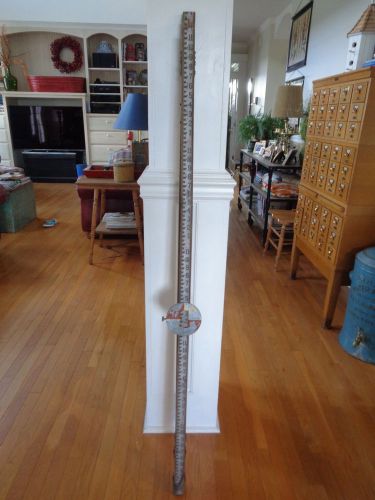 Vintage large (17ft) surveyor telescopic measuring leveling stick rod for sale