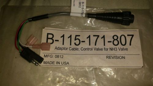 Raven adaptor cable-  b-115-171-807 (control valve  for nh3 valve) for sale