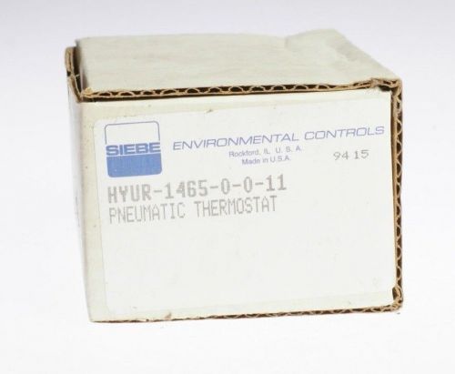 Pneumatic thermostat siebe hyur-1465-0-0-11 9545 for sale