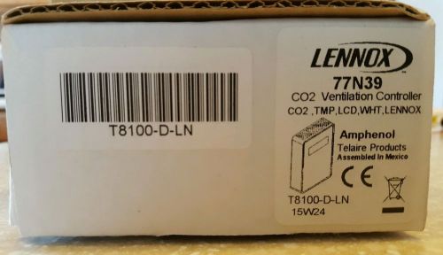 Lennox 77n39 Co2 ventilation controller LCD display thermostat new Overstock