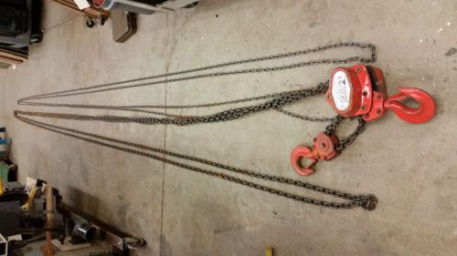 VANGUARD 40&#039; LIFT 3 TON CHAIN HOIST