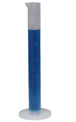 25ml polypropylene measuring cylinder - 25ml plastic graduated cylinder for sale