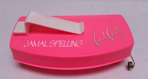 Universal PINK Serving Tray CASH CADDY Cocktail Waitress Change &amp; Tip Maker