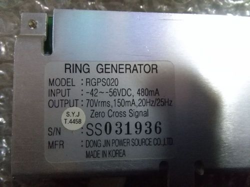 Samsung iDCS 100 officeserv 100 ring generator