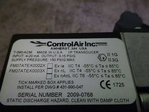 CONTRAL AIR T-590-ACM *NEW NO BOX*