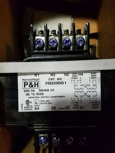 P&amp;H 75Q330D1 TRANSFORMER *NEW IN A BOX*