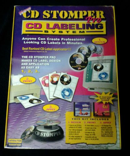 Cd stomper labeling pro system