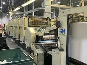 Komori Press 540RP 5-color + Coater - Almost Free -