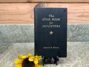 Vintage The Star Book for Ministers Edward T Hiscox 1975