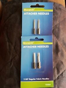 Monarch Needles for SG Tag Attacher Kit, 2 Needles Per Pack Lot Of 2 Packs NEW