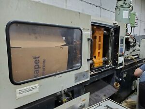 1999 AUTOJECTORS INDIGO 220-TON PLASTIC INJECTION MOLDING MACHINE