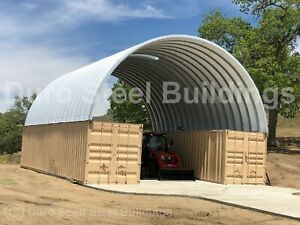 DuroSPAN Steel 21x20x10 Metal Building Conex Container Box Roof Kit Cover DiRECT