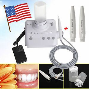 Dental Ultrasonic Scaler Auto-water System +2*Handpiece fit DTE SATELEC JK1G