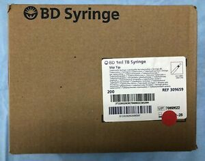EXEL Syringe TB 1ml Slip Tip Disposable Box of 100 1cc #26048 Exp 2024