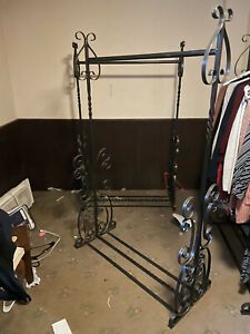 vintage clothing rack