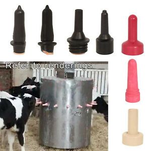 Food Grade Rubber Livestock Nipple Drinker for Nursing Cattle Lamb Livestock