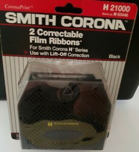 2 Smith Corona Correctable Film Ribbons &amp; 2 Lift-off Correcting Cassettes.
