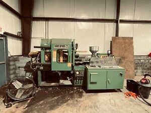 Van Dorn - 75-RS-5F 75 Ton Injection Plastic Molding Machine(1984)