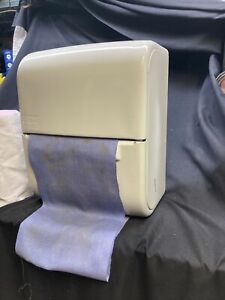 Vintage Cloth Roll Towel Dispenser Continuous Rotating Towel Hand Dryer Garage