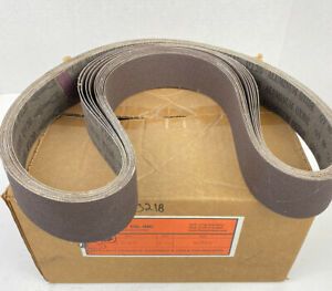 11 PCS  2&#034; x 60” 120 GRIT ALUMINUM OXIDE SANDING BELTS XA911+