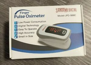 SantaMedical Finger Pulse Oximeter Fingertip Pulse Model- JPD-500E w/Pouch