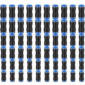 Straight Connectors Puch Connect Fittings Air Line Quick 1/4 5/16 3/8 tub,60 Pc