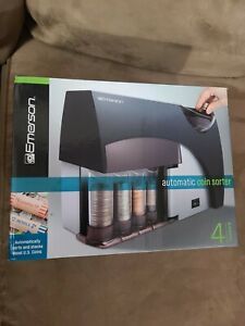 Automatic Coin Sorter Counter Wrapper Machine Bank Business Money Change | NIB