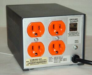 PowerVar ABCG152-11 Ground Guard Power Conditioner, 4 Outlet, 180VA 1.5A