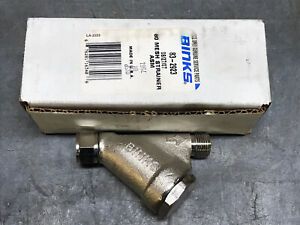 Binks 83-2923 In-Line Filter Y-Strainer Assembly 80 Mesh ASM