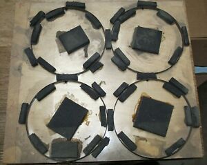 4 up 4 5/8&#034; Diameter Circles Die Cutting Dies Letterpress Presses .918 Rule