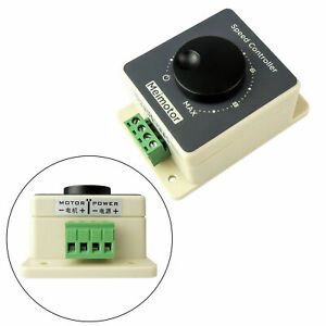 DC 10-60V 10A-20A Pulse Width Modulator PWM Waterproof DC Motor Speed Controller