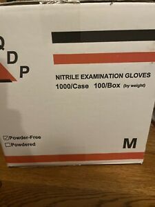 blue nitrile exam gloves. 1000 medium gloves.