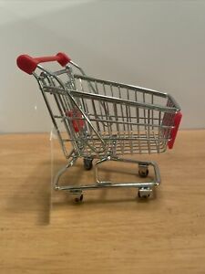 2 Pcs Mini Shopping Cart Mini Supermarket Handcart Shopping Cart Shopping Utilit