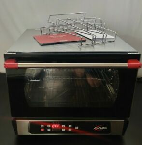 Axis AX-513RHD Single Deck Half Size Electric Convection Oven with Programmable