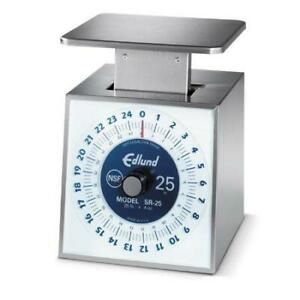 EDLUND SR-25 Edlund Stainless Steel 25lbs Scale