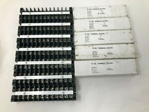 GE EB25B12 EB 12-Circuits Terminal Board 18-10 AWG 30A 600V Lot of 12